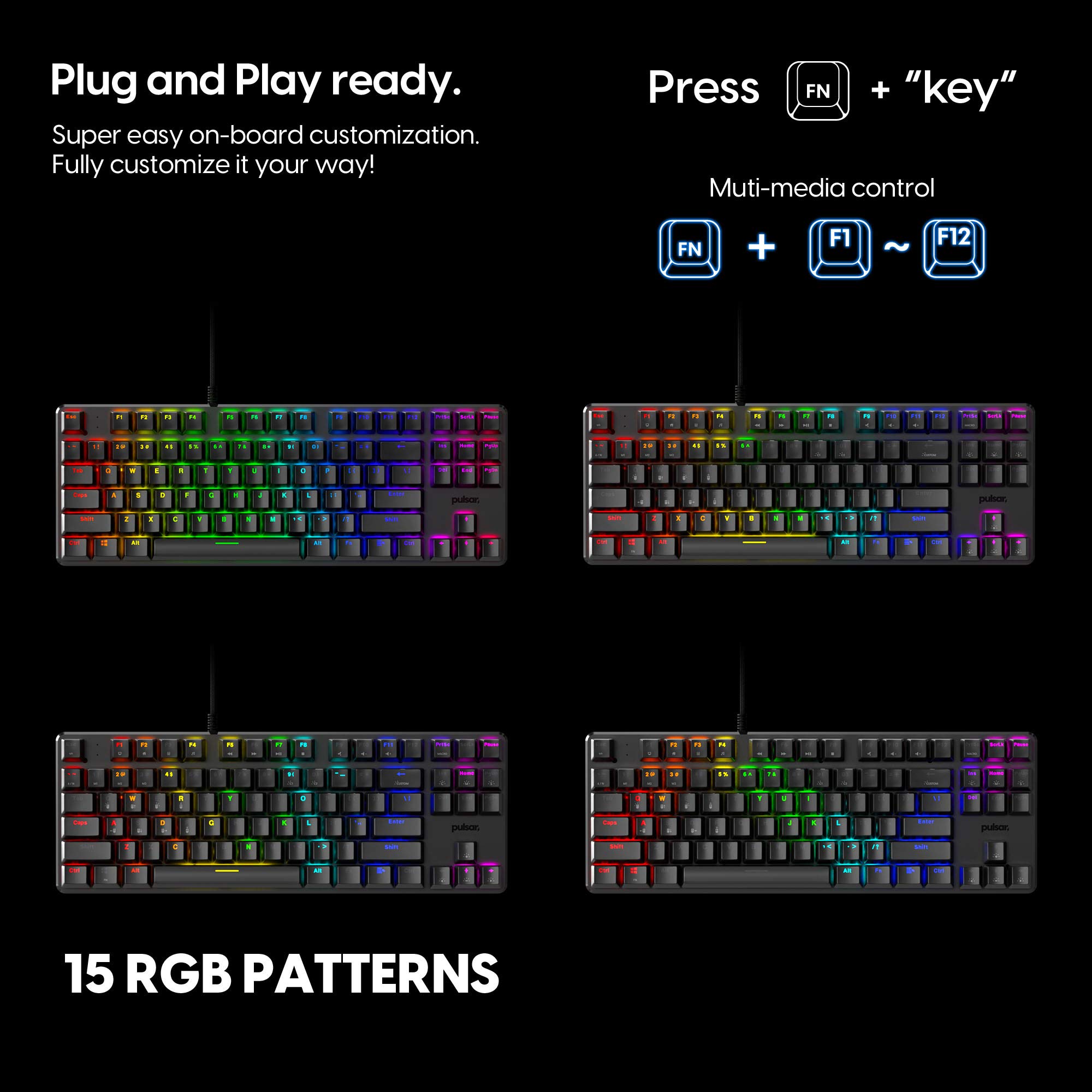 Amazon.co.jp: Pulsar Gaming Gears - PK003 Lunar Alloy TKL